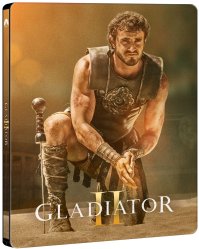 Gladiátor II Limited Edition Steelbook - 4K Ultra HD Blu-ray + Blu-ray Gold