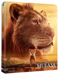 Mufasa: Leví kráľ - Limitovaná zberateľská edícia Steelbook 4K UHD + BD