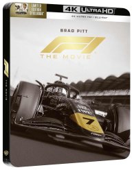 F1 FILM - - 4K Ultra HD Blu-ray + Blu-ray Steelbook (Motív 3: Čiernobiela formula)