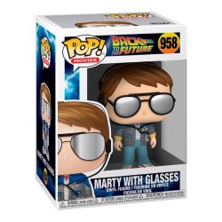 Funko POP! Movie: BTTF - Marty w/glasses (Back to the Future)