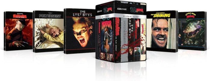detail 80s Horror Collection Limited Edition Steelbook 4K Ultra HD + Blu-ray (bez CZ)