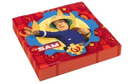 detail Ubrousky - Požárník Sam 2017, 20 ks