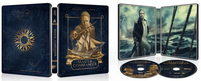 detail Master & Commander: Odvrátená strana sveta - 4K UHD BD Steelbook (bez CZ)