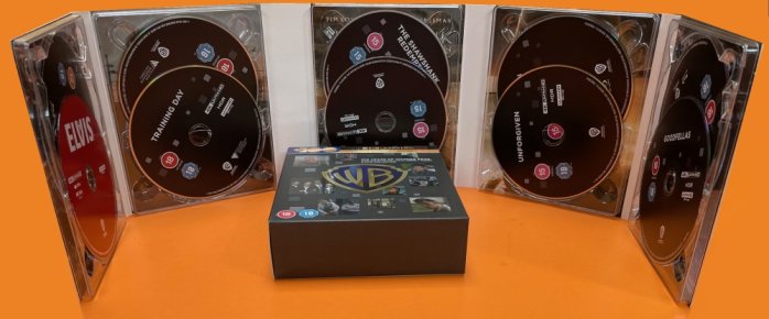 detail 100 rokov Warner Bros. - kolekcia piatich moderných trhákov - 4K UHD Blu-ray