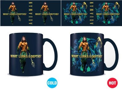 detail Hrnek proměňvací - Aquaman