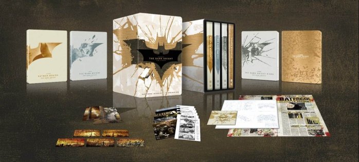 detail Temný rytíř trilogie 20. výročí - Limited Edition 4K Ultra HD Blu-ray Steelbook