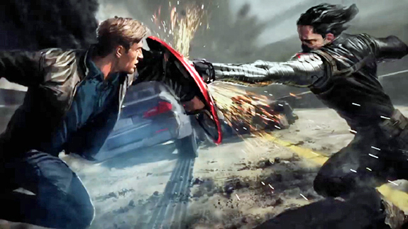 detail Captain America: Zimný vojak - Blu-ray
