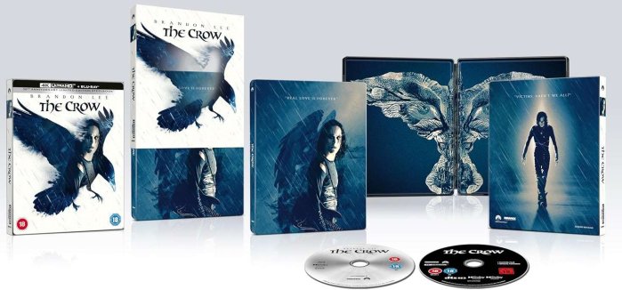 detail Vrana (1994) - 4K UHD Blu-ray + Blu-ray Steelbook (bez CZ)