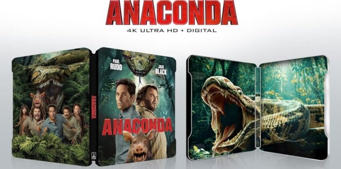 detail Anakonda (2025) - 4K Ultra HD + Blu-ray Steelbook (bez CZ)