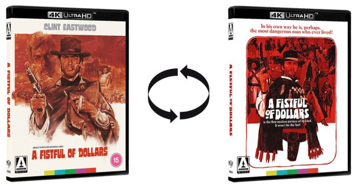 detail Clint Eastwood: The Dollars Trilogy - Limited Edition 4K UHD Blu-ray (bez CZ)