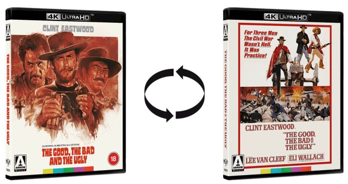 detail Clint Eastwood: The Dollars Trilogy - Limited Edition 4K UHD Blu-ray (bez CZ)