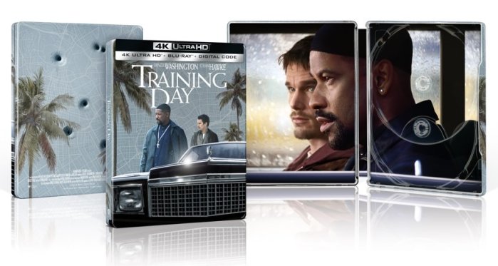 detail Training Day - 4K Ultra HD Blu-ray + Blu-ray Steelbook Silver