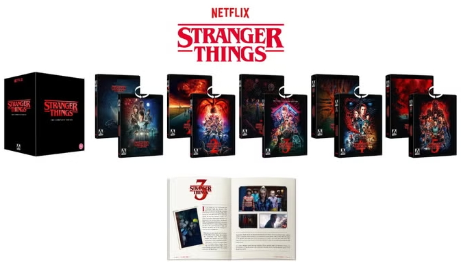 detail Stranger Things Seasons 1-5 Complete Collection - 4K Ultra HD Blu-ray (bez CZ)