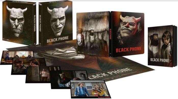 detail Čierny telefón Limited Collectors Steelbook Edition - 4K UHD + Blu-ray (bez CZ)