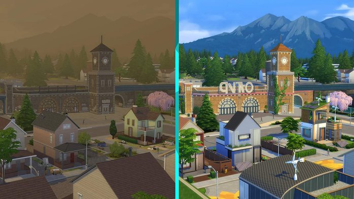 detail The Sims 4 + Hurá na vysokou + Ekobydlení BUNDLE (základ + 2 rozšíření) -