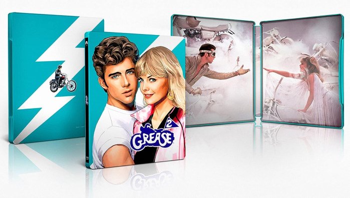 detail Pomáda 2 - Blu-ray Steelbook