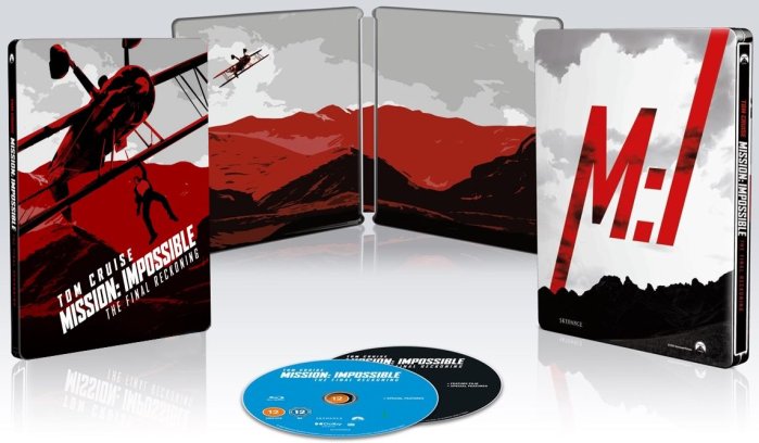 detail Mission: Impossible Posledné zúčtovanie - 4K UHD + Blu-ray bonus disk Steelbook 2BD