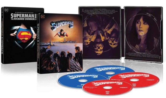 detail Superman II: Verzia Richarda Donnera - 4K (bez CZ) + BD (s CZ) Steelbook
