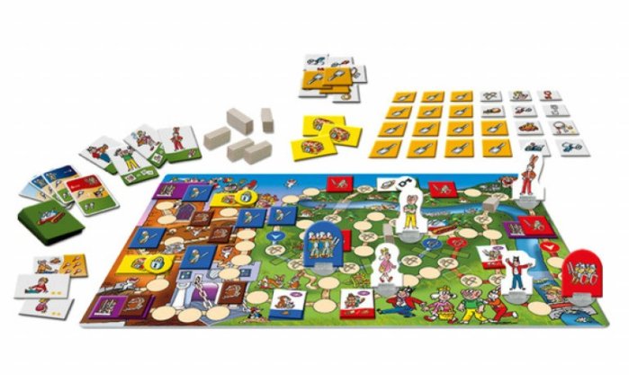 detail Čtyřlístek a stroj času - společenská hra