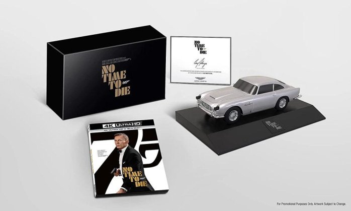 detail Nie je čas zomrieť - 4K UHD Blu-ray + Reprodukcia Aston Martin DB5