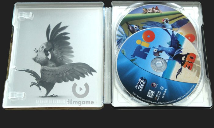 detail Rio - Blu-ray 3D + 2D Steelbook