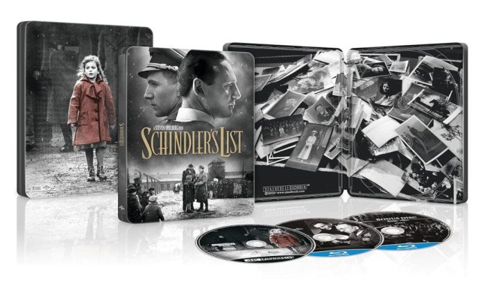 detail Schindlerov zoznam 30. výročie - 4K Ultra HD Blu-ray + Blu-ray Steelbook (bez CZ/SK)