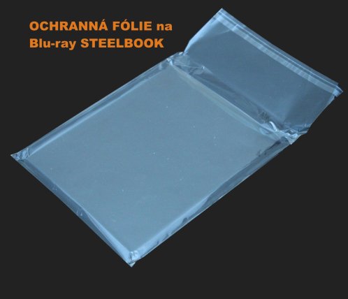 Ochranná fólia na Blu-ray Steelbook - 50ks