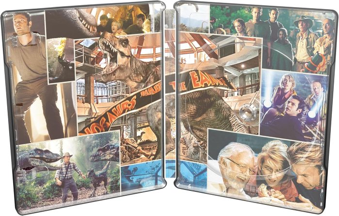 detail Jurský park trilógia 1-3 - Limited Edition Steelbook 4K Ultra HD Blu-ray (bez CZ)