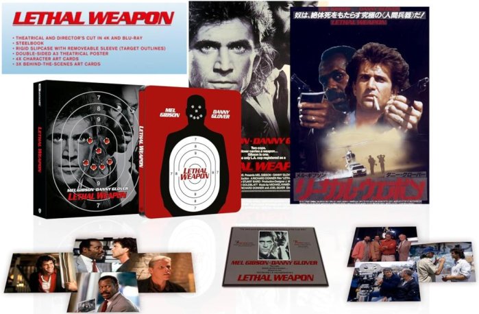 detail Smrtonosná zbraň Collectors Edition Steelbook - 4K (bez CZ) + BD (s CZ)