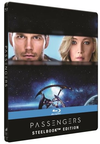 detail Pasažieri - Blu-ray 3D + 2D Steelbook (2BD)