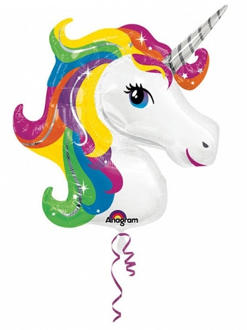 detail Foliový balónek - Jednorožec 83x73