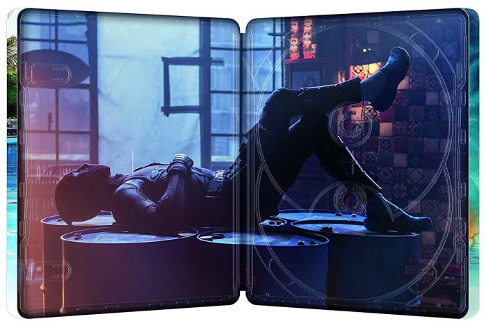 detail Deadpool 2 - 4K Ultra HD Blu-ray Steelbook + lentikulární magnet