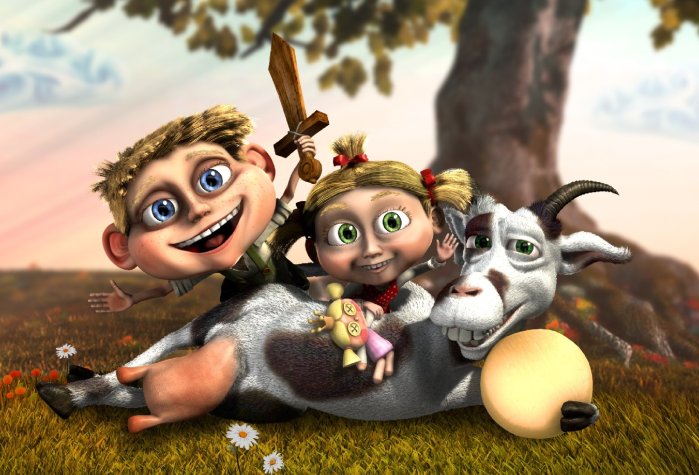 detail Kozí příběh se sýrem - Blu-ray 3D + 2D