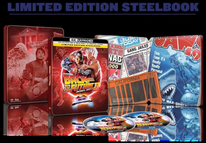 detail Návrat do budúcnosti 2 - 4K UHD Blu-ray Limited Collectors Edition Steelbook