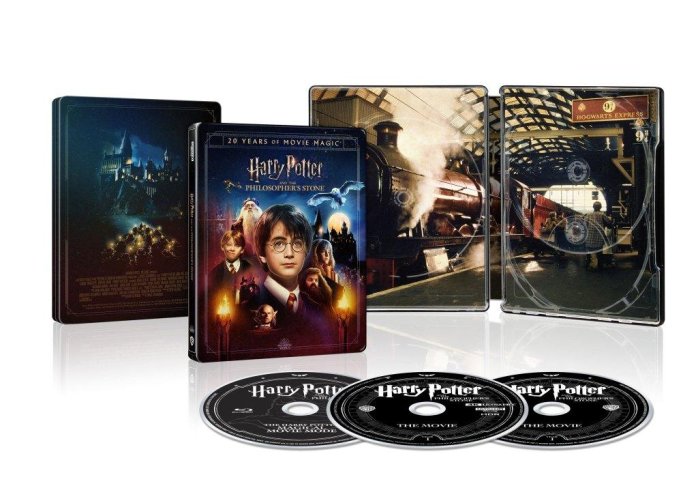 detail Harry Potter a Kameň mudrcov 20. výročie - 4K+BD+BD Magical movie mode Steelbook
