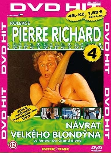 detail Návrat velkého blondýna - DVD pošetka