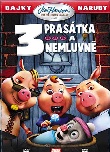 detail Bajky naruby - 3 prasátka a nemluvně - DVD