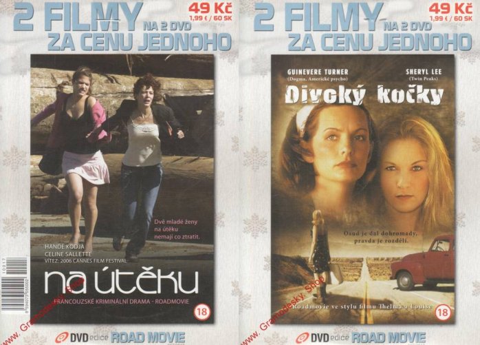 detail Na útěku + Divoký kočky - 2DVD pošetky
