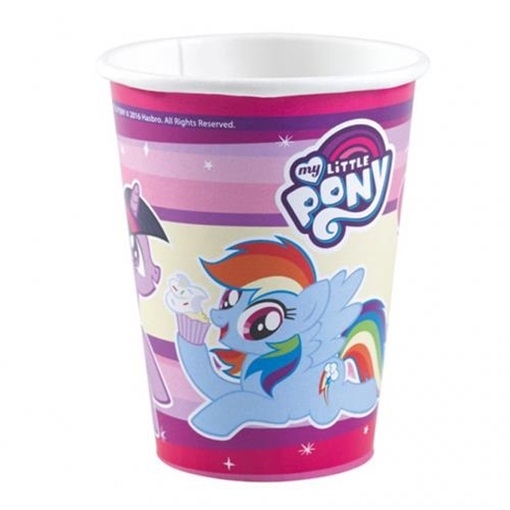 detail Papírové kelímky - My Little Pony 250ml, 8ks