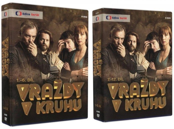 detail Vraždy v kruhu - 12 DVD kompletní sériál