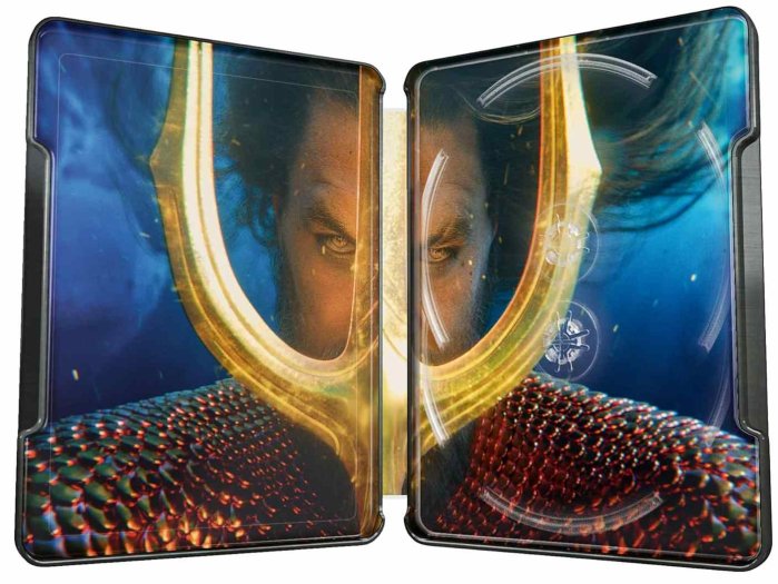 detail Aquaman a stratené kráľovstvo - 4K UHD + BD (2BD) Steelbook Tridents
