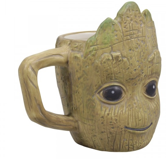 detail Strážci galaxie - Groot - hrnek 3D 250ml