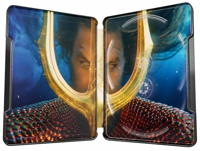 detail Aquaman a ztracené království Blu-ray + DVD (Combo pack) Steelbook Ice