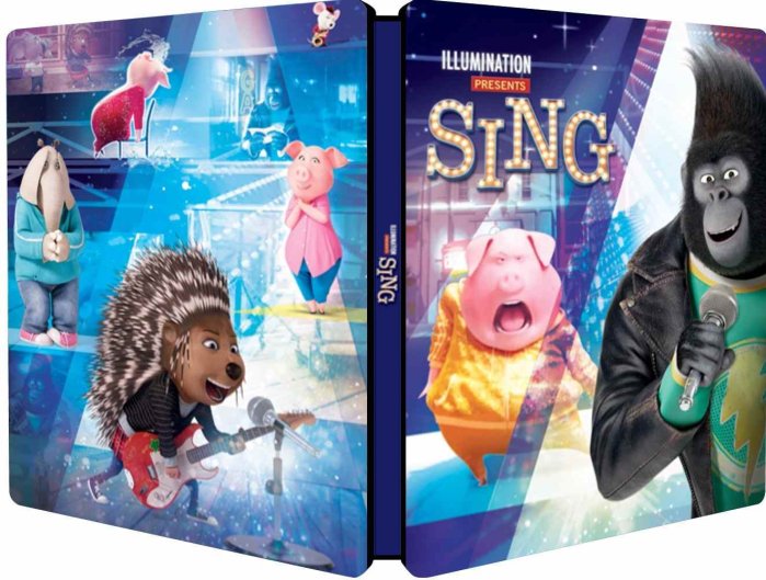 detail Spievaj - Blu-ray Steelbook