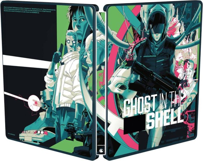 detail Ghost in the Shell (1995) - 4K Ultra HD Blu-ray Steelbook (bez CZ)