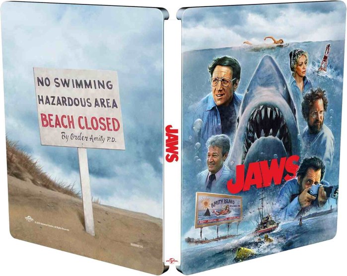 detail Čeľuste - 4K Ultra HD Blu-ray Steelbook 50th Anniversary (bez CZ)