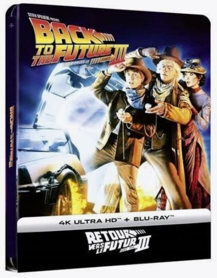 detail Návrat do budoucnosti III - 4K UHD + Blu-ray remasterovaná verze Steelbook