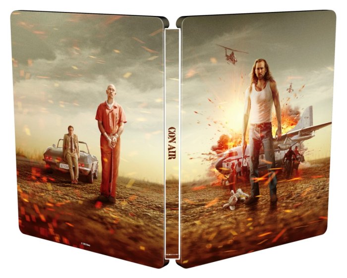 detail Con Air - 4K Ultra HD + Blu-ray Limitovaná zberateľská edícia Steelbook 2BD