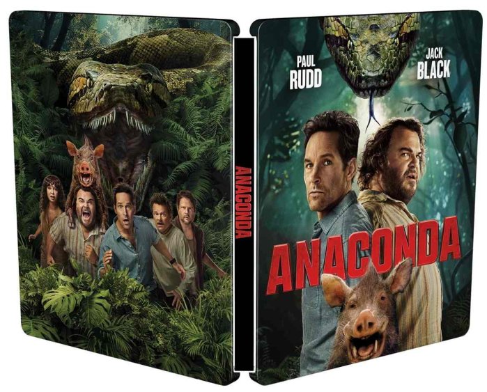detail Anakonda (2025) - 4K Ultra HD + Blu-ray Steelbook (bez CZ)