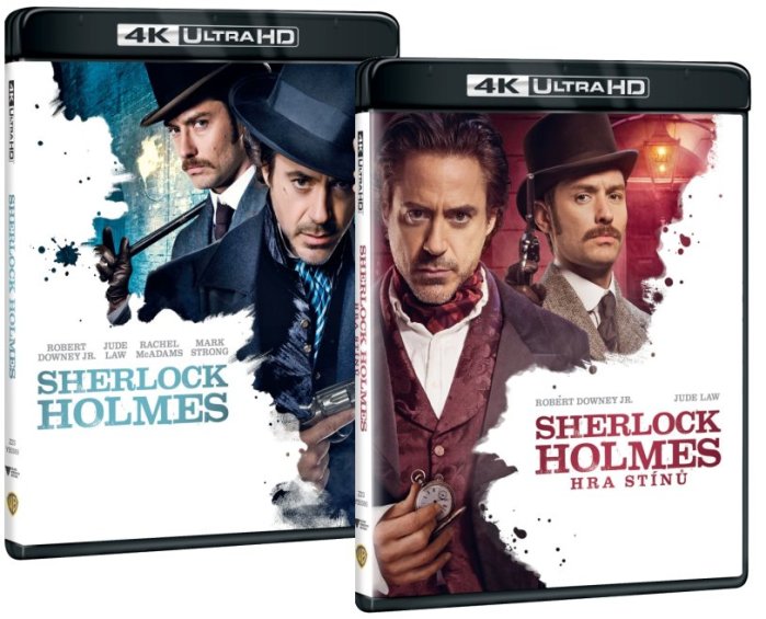 detail Sherlock Holmes 1+2 kolekcia - 4K Ultra HD Blu-ray